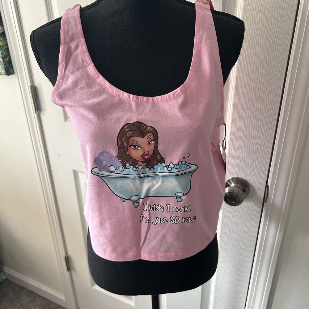 Brats Women's Crop Tank top Cakeworthy